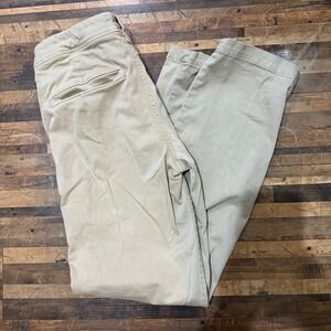 American Eagle Mens 28x30 Slim Straight‎ Khaki Pants Extreme Flex Casual